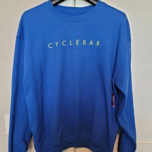 Cyclebar Blue Crewneck Sweatshirt